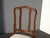 Wood Six Vintage French Country Oak White Dining Room Chairs For Sale - Image 7 of 12