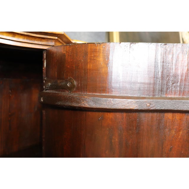 Fantastic Italian Inlaid Olivewood Rococo Period Sideboard Circa 1820s Era For Sale In Philadelphia - Image 6 of 11