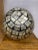 Wood 1980’s Vintage Bamboo Bowl With Black Lacquer & Capiz Shell Exterior For Sale - Image 7 of 9