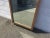 Brown Mid Century Modern Walnut Wall Mirror - Vintage Boho Entryway Decor For Sale - Image 8 of 10