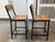 Industrial Acacia Wood + Metal Barstools, Pair For Sale In San Francisco - Image 6 of 12