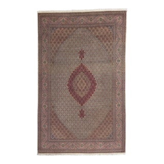 Vintage Persian Mahi Tabriz Rug - 06'07 X 10'06 For Sale