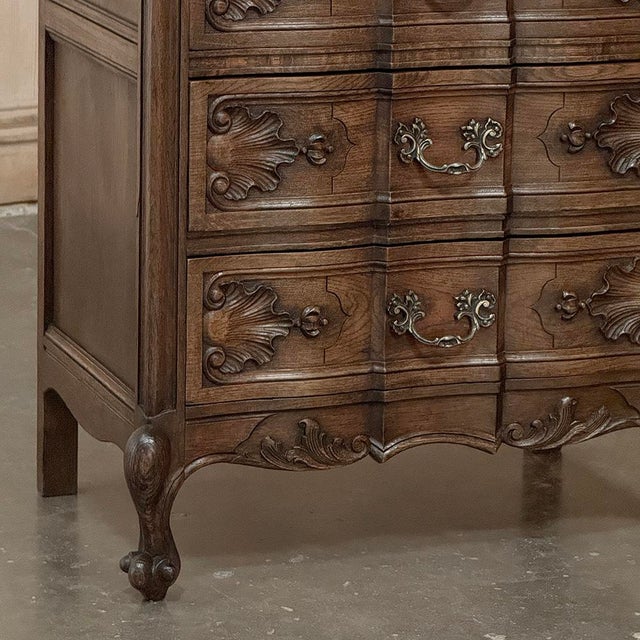 Vintage Country French Oak Chiffoniere ~ Lingerie Chest For Sale In Dallas - Image 6 of 15