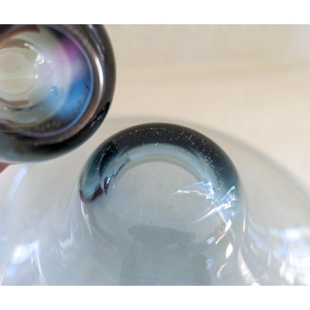 Mid-Century Sculptural Vases attributed to Vicke Lindstrand for Kosta, Sweden, 1950s, Set of 4 For Sale - Image 13 of 14