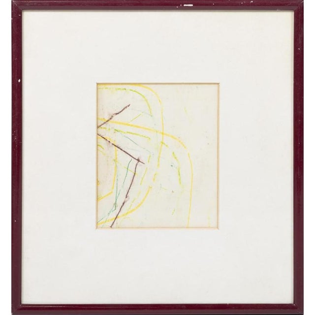 Porto School Artist, Untitled, 20th Century, Mixed Media on Paper For Sale - Image 6 of 6