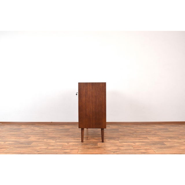 Wood Mid-Century Danish Teak Tambour Doors Sideboard, 1960s For Sale - Image 7 of 11