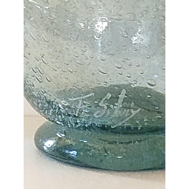 Contemporary Blown Glass Rooster by Florea Silviu For Sale - Image 3 of 5