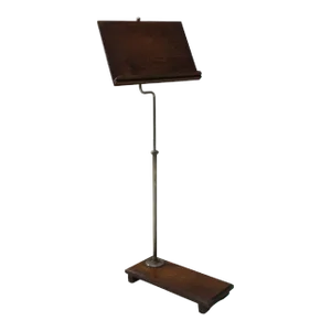 1900s English Wooden Music Stand