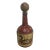 Italian Leather Liquor Decanter Bottle Mallard Motif For Sale