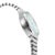 Tiffany and Co. Tiffany & Co. Metro 3-Hand Ice Blue 34mm Diamond Dial Steel Automatic Watch For Sale - Image 4 of 9