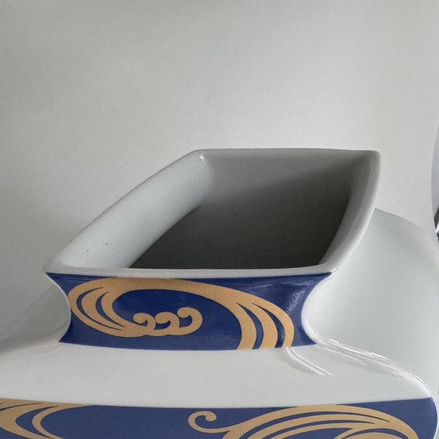 Vintage German Vase by Tadao Amano for Rosenthal Studio Line, 1995 For Sale - Image 3 of 8