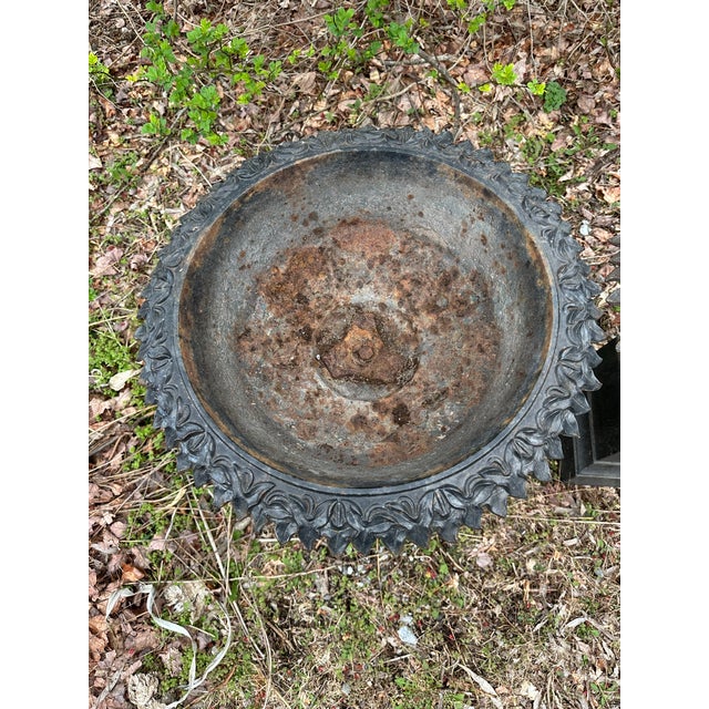 19th Century Victorian Garden Urns Planters - Set of 2 For Sale In Philadelphia - Image 6 of 12
