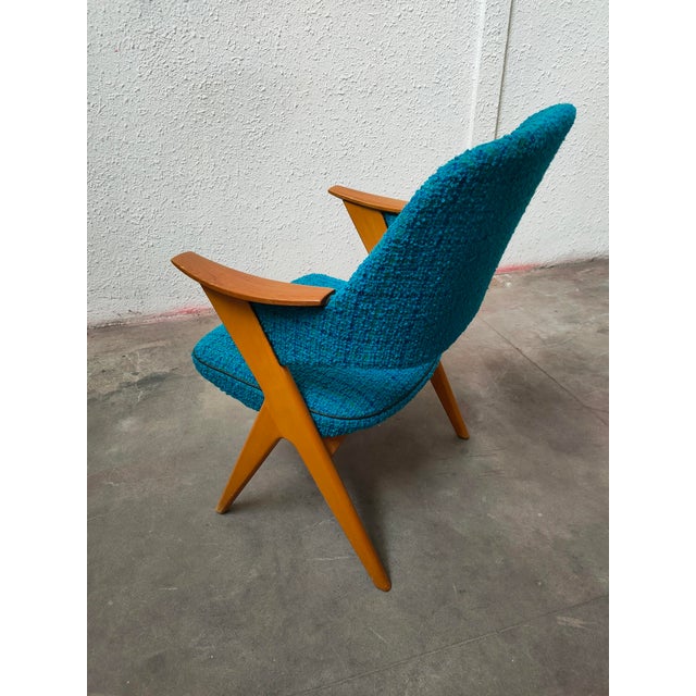 Mid-Century Scandinavian Fabric Armchairs, 1970, Set of 2 For Sale - Image 6 of 17