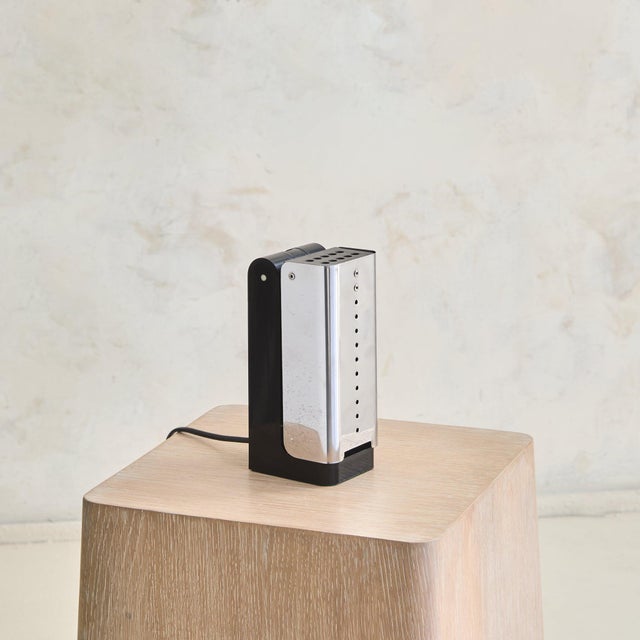 Mid 20th Century Black 'Vademecum' Table Lamp by Joe Colombo for Kartell, 1969 For Sale - Image 5 of 11