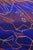 "Monstera Double Shadows Blue Orange" - Large Original Acrylic Painting by Simon Findlay For Sale - Image 16 of 18