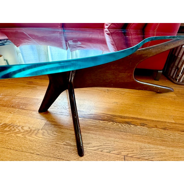 1970s 1970s Adrian Pearsall Style Coffee Table For Sale - Image 5 of 8