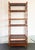 Late 20th Century Regency Style Faux Bamboo and Cane Étagère Display Shelves For Sale - Image 4 of 5