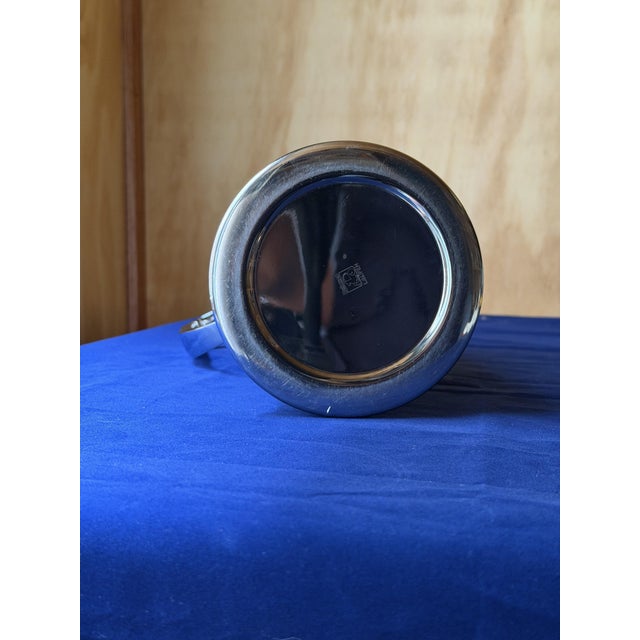 Large Vintage Stainless Steel Pitcher, 1989 For Sale - Image 6 of 15