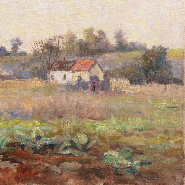 American 'Early California Landscape, San Francisco Bay Area' by William Otto Emerson, 1891, Hayward, Academie Julian For Sale - Image 3 of 13