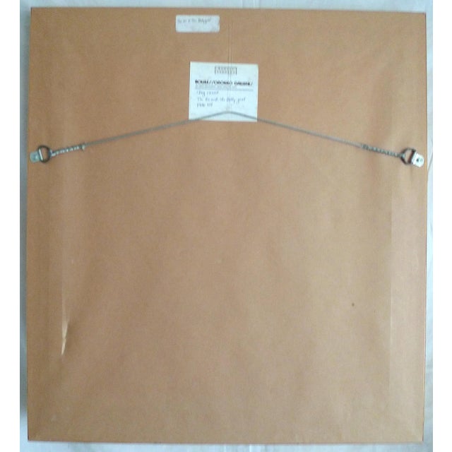 Black "The Fox and the Ram" Plate 124 From Les Fables De La Fontaine by Marc Chagall, Framed For Sale - Image 8 of 11