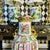 Chinoiserie Tall Floor Rose Medallion Porcelain Chinoiserie Vase 36", Scroll Handles For Sale - Image 3 of 11