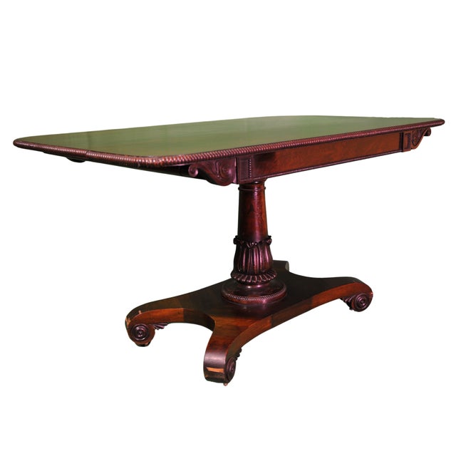 Regency Rosewood Card Table, 1840 For Sale - Image 10 of 11