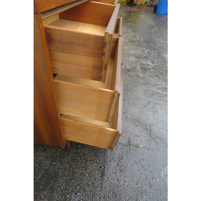 Mid 20th Century Mid Century Modern Low Dresser Bathroom Vanity For Sale - Image 5 of 12