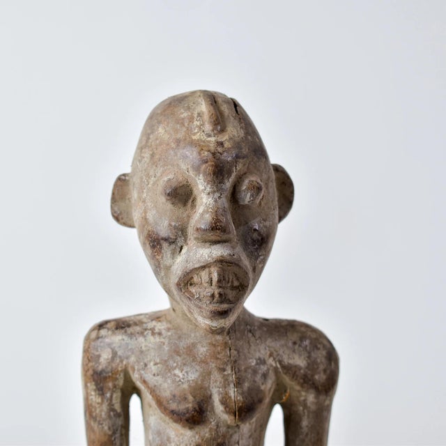 Early 20th Century Kongo Double Sided Male and Female Wood Figure For Sale In Denver - Image 6 of 13