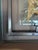 Large 30 Inch Murano Style Art Glass Fish Wall Sculpture in Architectural Steel Frame For Sale - Image 9 of 9