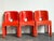 Vintage Joe Colombo Molded Resin Chairs - Set of Three For Sale - Image 11 of 12