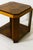 Art Deco French Side Table in Walnut Burl and Oak, 1925 For Sale - Image 11 of 14