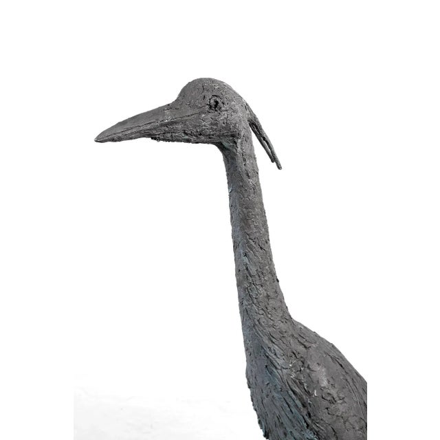 Heron II by Marion Smith For Sale - Image 6 of 11