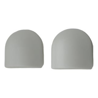 Opaline Wall Lamps by Staff Leuchten, Set of 2 For Sale