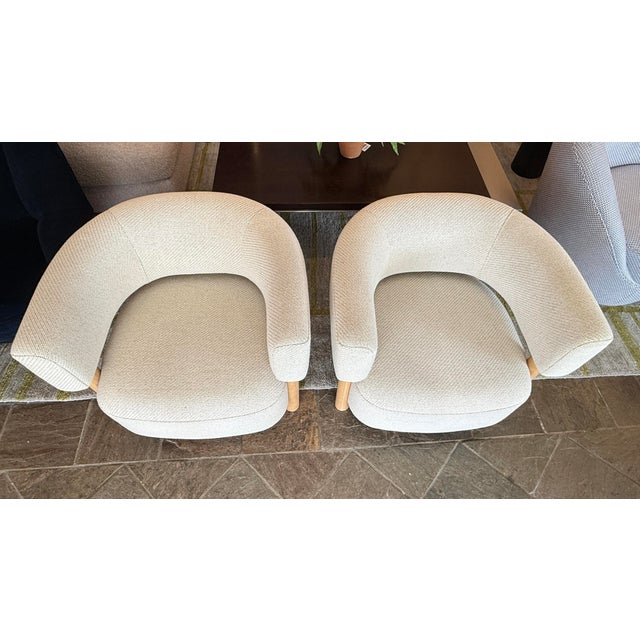 Norm Architects for Karimoku Case Lounge Chairs, Pair For Sale - Image 9 of 12