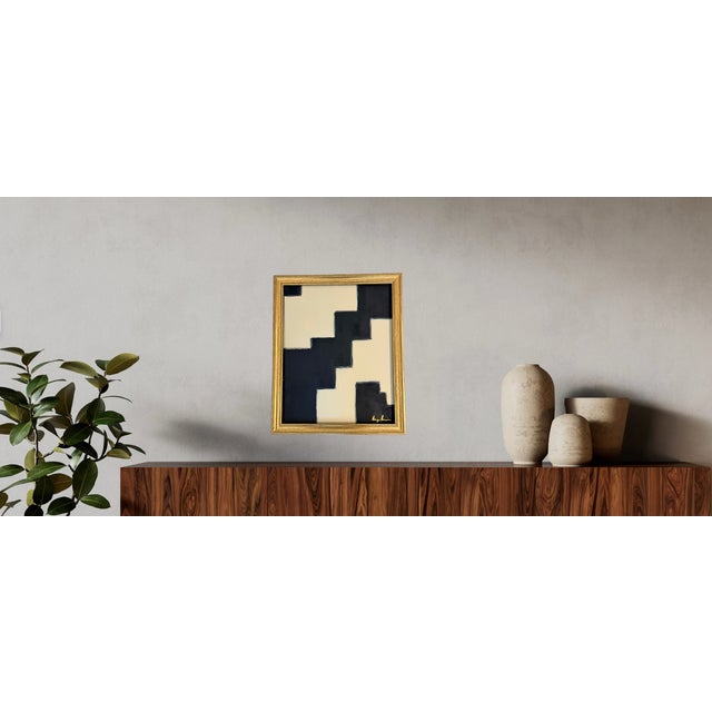 Contemporary Abstract Expressionist Painting by Bryan Boomershine Framed For Sale In Palm Springs - Image 6 of 7