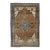 Vintage Turkish Rug With Central Medallion in Beige, Brown & Blue - Rug & Kilim For Sale