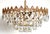 Vienna Brass-Lead Crystal Seven Light Chandelier from Bakalowits, 1960s For Sale - Image 12 of 12