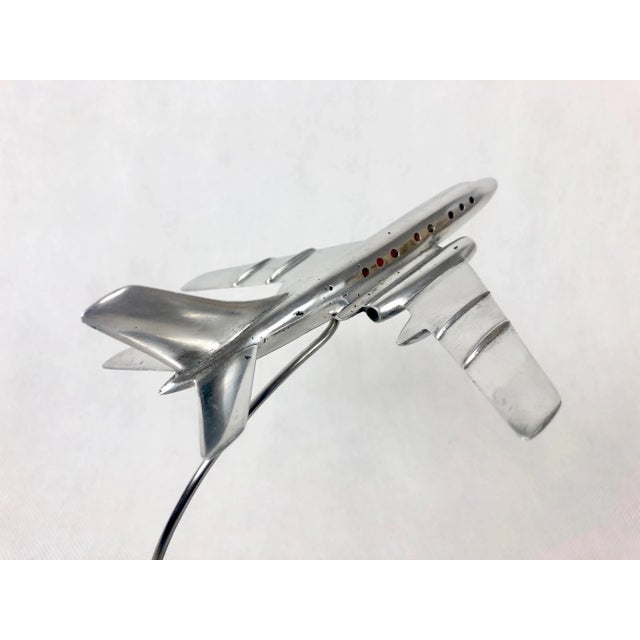 TU-124 Plane Statuette, Poland, 1950s For Sale - Image 3 of 12