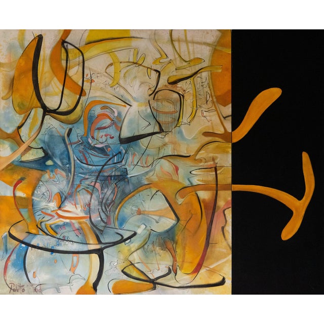 After Roberto Matta, Painting, 2004, Oil on Canvas For Sale