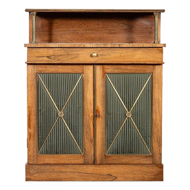 English Regency Rosewood Chiffonier, 1800s For Sale