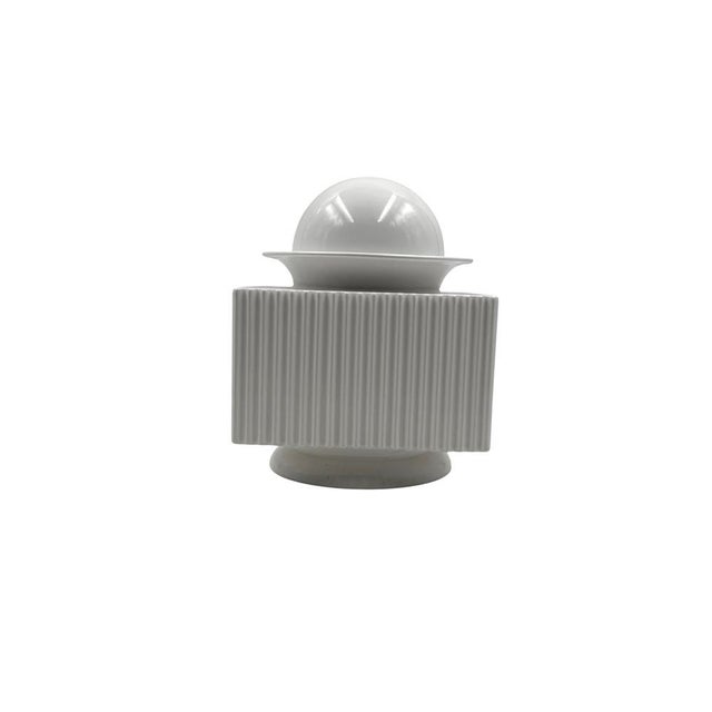 Postmodern White Ceramic Vase by Sergio Asti for Cedit, Italy, 1970s For Sale - Image 6 of 18