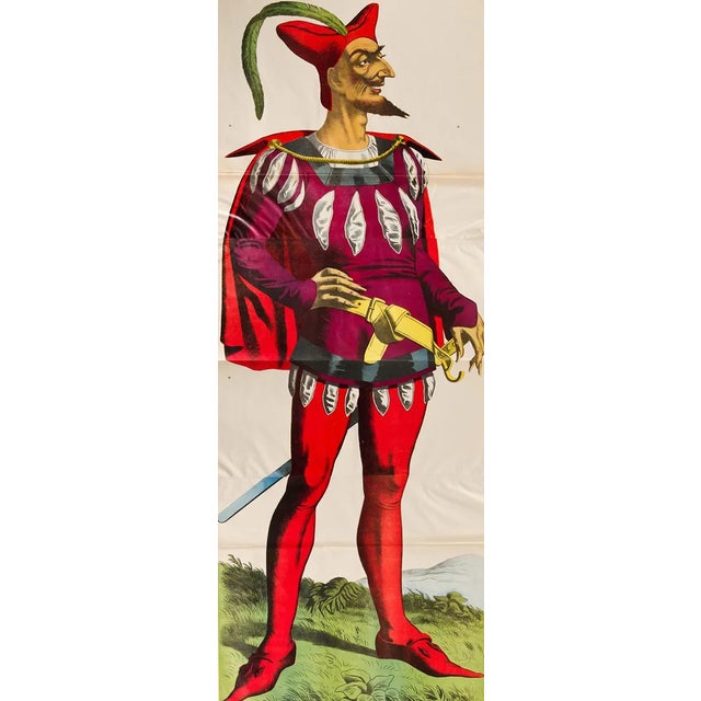 Illustration of Mephistopheles, 1910, Print For Sale