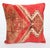 Mid 20th Century Bohemian Decor Pillow – Handmade From Vintage Turkish Rug -24'' X 24'' For Sale - Image 5 of 9