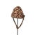 African Early 20th Century Lega Bwami Society Shell Hat For Sale - Image 3 of 8
