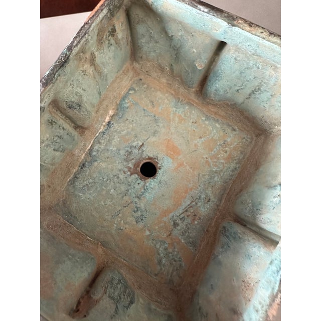 Metal Vintage 1950s Chinese Archaic Style Bronze Wine Vessel For Sale - Image 7 of 7