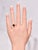 The Camarillo: 2.03 Carat Natural No Heat Deep Red Ruby Engagement Ring For Sale - Image 10 of 13