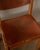 Brutalist Elm and Leather Dining Chairs from Maison Regain, 1970s, Set of 4 For Sale - Image 9 of 16