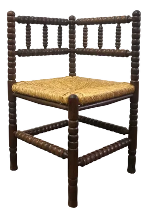 Dutch Bobbin Corner Chair