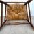 19th Century English Georgian Oak and Elm Rush Seat Ladderback Carver Armchair For Sale - Image 9 of 9