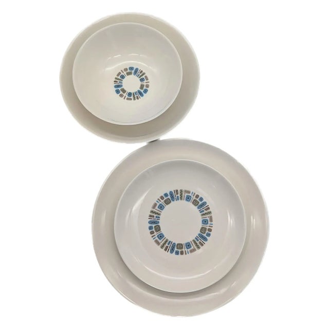 1960s Canonsburg "Temporama" Dinnerware, Set of 26 Pieces For Sale - Image 9 of 10